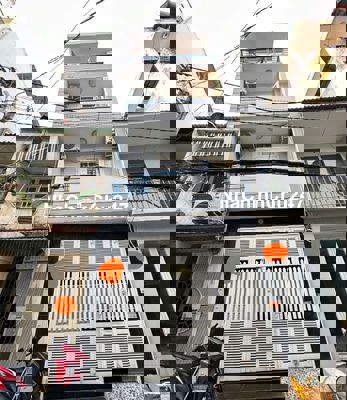 HXH  Lê Văn Sỹ,cách MT 50m ,ngang 4m,thông Trường Sa.sổ đẹp không lỗi