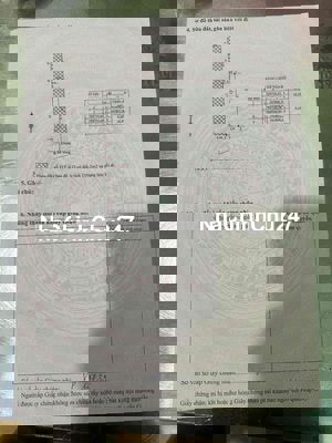 lô đất 2 mặt tiền đường ô tô chợ Hoà Thọ Tây