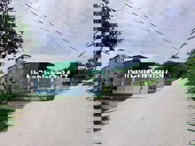 Đất mặt tiền Trương Thị Giao,700m2,đất thổ cộng lúa,hậu nghĩa, long an