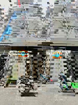 BÁN NHÀ ĐẸP 4 TẦNG HOÀN CÔNG - KHU DÂN CƯ HIỆN HỮU, ĐƯỜNG SỐ XE HƠI