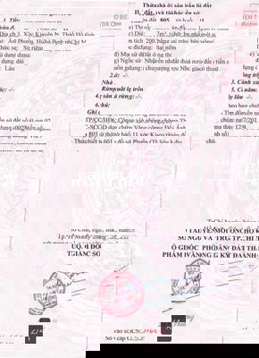 Mặt tiền Đào Sư Tích ngang 10 m cho anh em đầu tư phân lô