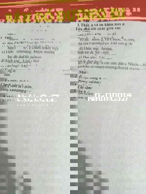 Chính chủ nhờ bán gấp KDC Phước Đông 100m2 full thổ