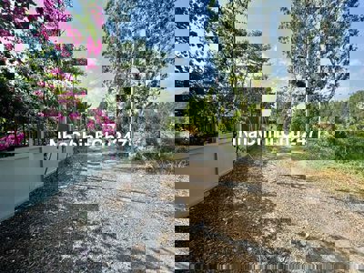 NHÀ VƯỜN 680M2 KHŨNG CỰC ĐẸP NGAY MẶT TIỀN SÔNG VÀM THUẬT-KHU  Q12