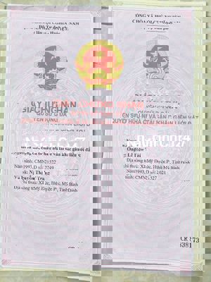 Ngộp ngân hàng , Chính chủ cần bán gấp lô đất