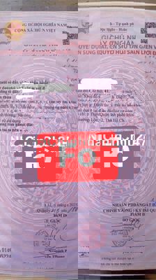 CHÍNH CHỦ BÁN ĐẤT FO  MT BỜ KÊNH TL 02