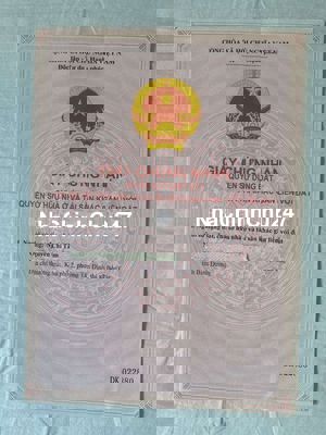 Nền chính chủ sđd ***