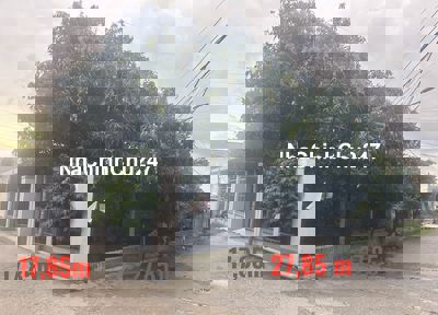 Bán nhà đất đẹp, 2 mặt tiền, diện tích 17,85mx 27,85m. Giá 4tỷ 200