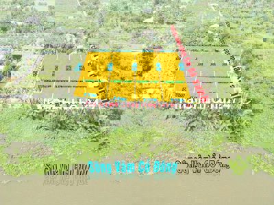 Siêu Phẩm 1000mv Mặt Tiền Sông Vàm Cỏ Đông - Lương Hoà xe tải 1,65 tỷ