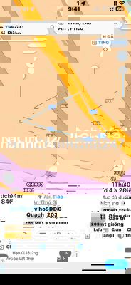 2.2ha đất cao su đang thu hoạch 170m mặt tiền đường thích hợp đầu tư