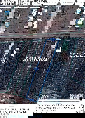 Bán 2 sào đất mặt tiền đường nhựa, hồ sông ray, giáp Bà Rịa