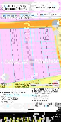 BÁN 1141M2 (200M2 THỔ CƯ) MẶT TIỀN ĐƯỜNG NÔNG CƠ – SÔNG THAO – T.BOM