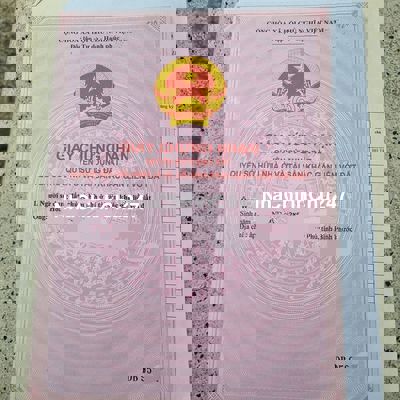 Bán Gấp đất mặt tiền đường nhựa