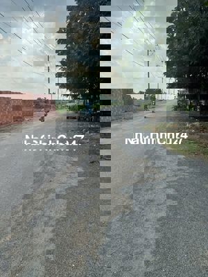 Đất thổ cư DT 14x30, 02 mặt tiền Kênh Tiêu Bà Điểm, gần chợ Bà Điểm HM