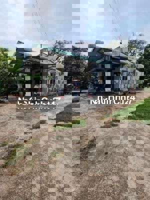 NHÀ VƯỜN NGHĨ DƯỠNG,1500m2, CÓ 250m2 THỔ, GẦN CHỢ HÓC MÔN, CHỈ 13.X TỶ