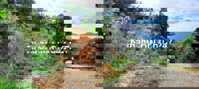 Đất vườn view đẹp, mặt tiền dài, đường lộ nhựa thông, ô tô vào tận đất