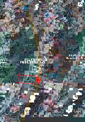 Đất thổ cư mặt tiền QL27, DT sử dụng:385m2, đã lên thổ cư