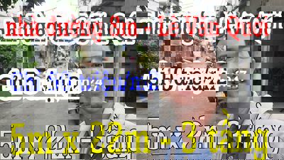 Chỉ 50 triệu/m2 đường nhựa 8m Lê Văn Quới 5m x 22m 3 tầng sổ chính chủ