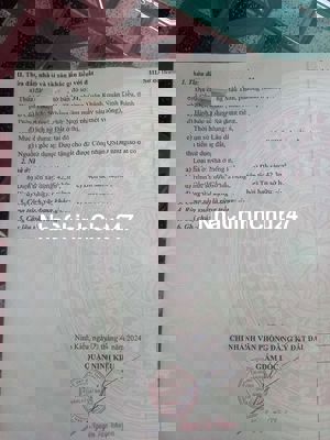 Bán nhà chính chủ.