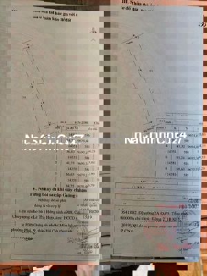 Bán lô đất thổ cư 245,1m2 ODT, Đông Hoà, Phú Yên