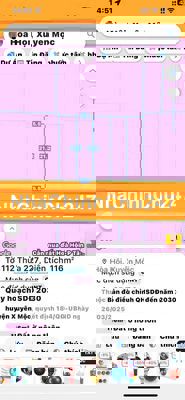 ĐẤT THỔ CƯ MT NHỰA, HOÀ HỘI XUYÊN MỘC BRVT