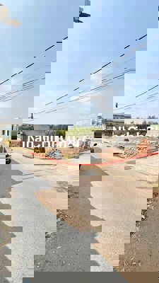 CẦN BÁN GẤP LÔ ĐẤT 2 MẶT TIỀN ĐƯỜNG NHỰA 7X22. SÁT KHU CÔNG NGHIỆP