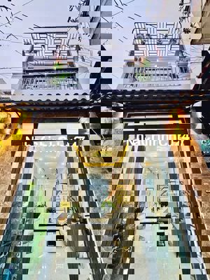 Chính chủ. Nhà 1 trệt 1 lầu. Hẻm 309 Nguyễn Oanh P17. Gần Chợ An Nhơn