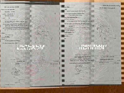 ĐẤT THỔ CƯ 200m2 450tr