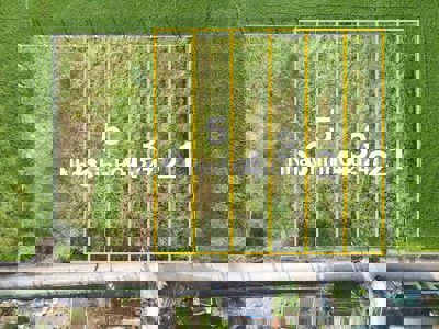 Chủ kẹt tài chính cần bán gấp lô đất 133m2 tại quê mỹ thạnh Tân Trụ