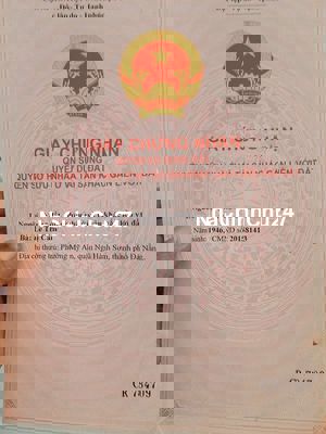 Đất mặt tiền cần bán