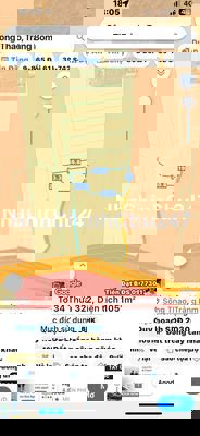 CẦN BÁN GẤP 4 SÀO ĐẤT ĐẸP – 2 MẶT TIỀN – GIÁ CỰC RẺ TẠI SÔNG THAO