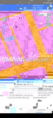 Đất sổ đỏ 90m KCN Tam Phước