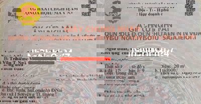 Đất Bàu Tre- Dự Án Sân Bay