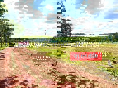 Bán gấp đất Định An rớt nhựa , sổ hồng riêng dân đông đúc giá 390tr