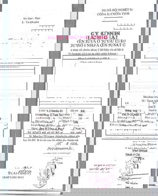 Chính chủ bán nhà chung cư hẻm Trần Đình Xu Q1