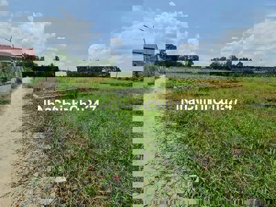 Đất sổ hồng, 500m2, góc 2 MT Đường Đá 3M, Hướng Thọ Phú, TP Tân An