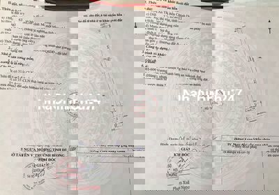 Cần bán đất 2 mặt tiền Hùng Vương ở Bến Cát, Bình Dương, 1106m2