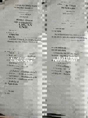 Đất trung tâm cách chợ Lái Thiêu 300m