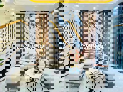 Nhà Mới Hẻm Xe Hơi, 3 PN, Full Nội Thất