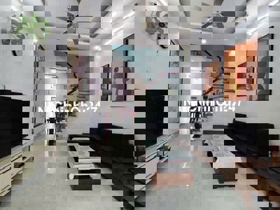 3 tầng MT kề BÙI TÁ HÁN - NAM VIỆT Á - SÂN ĐẬU Ô TÔ -FULL NỘI THẤT