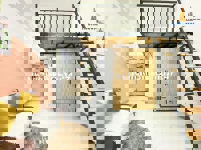 PHÒNG GÁC 25M2 XINH LUNG LINH NGAY CẦU VƯỢT NGÃ TƯ GA GIÁP NGUYỄN OANH