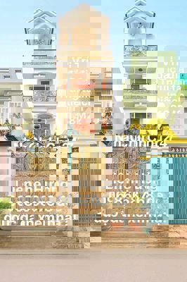 Bán Nhà Mặt Tiền Q12 - 138M2  - 5Tầng - Hẻm HXH -  Chỉ14,88 Tỷ.