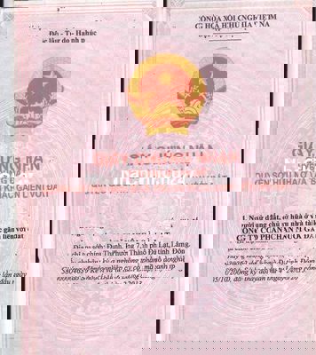 Bán Đất nền dự án khu dân cư xã Phú Hội, Đức Trọng 114,2m2full thổ cư