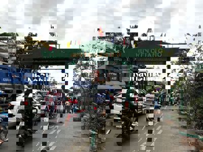 BÁN LÔ ĐẤT 102M2 FULL THỔ CƯ GẦN PHÀ BÌNH KHÁNH SỔ RIÊNG TIỆN XÂY