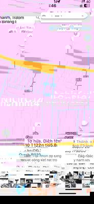 Rẽ Rộng 155m2 sổ rieeng thổ cư khu dân cư Xã thanh bình