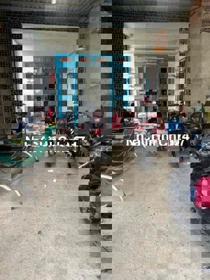 Ngộp ngân hàng:Nhà 180m2 thổ cư mặt tiền đường Nguyễn Thị Nếp vào 100m