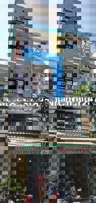 NHÀ 5 LẦU CƯ XÁ PHÚ LÂM D GẦN CHỢ ( 3,6m x 17m)