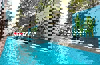 BIỆT THỰ VIP - HỒ BƠI- 8PN- FULL NỘI THẤT