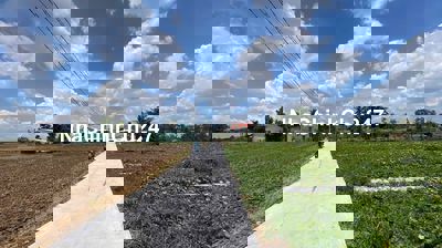 Bán đất thổ 5x32 cách tl833 300m xe hơi vào tận nơi H.Tân Trụ T.LA