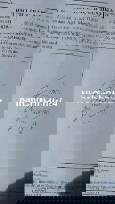 Đất thổ cư full 700m2, đường xe hơi, cập thị trấn Đức huệ Long An