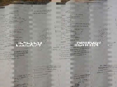 Chính chủ cần bán nhà